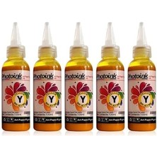 Epson Uyumlu Kuşe Mürekkebi, 500 Ml. Sari Kuşe Matbaa Mürekkebi