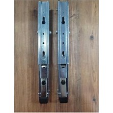 Mandallı Katlanır Masa Ayağı 1 Çift Çinko 40CM