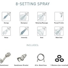 Hydro Energetix Akdeniz Bronz Tek Fonksiyonlu El Duş Başlığı, 200H0BRB