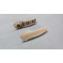 MAP Autoteile Volkswagen Bora Iç Kapı Çekme Kolu Takım Arka Sağ Bej