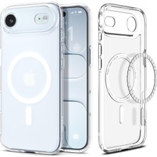 Air Ince Magsafe Kılıf Ultra Hybrid Sararma Karşıtı Duraclear™ Hava Kanalı Teknolojisi™ Askeri Sınıf Koruma Magfit Frost Mat Kapak - ACS10055