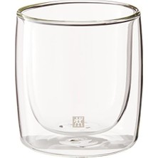 Sorrento Çift Camlı 2'li Viski Bardağı, 266 Ml, Cam, Şeffaf Cam