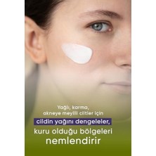 Iva Natura Organik Yağlı Ciltler Için Akne Karşıtı Krem Kara Kafes Otu ve Ardıç Yaprağı Özlü 50 ml