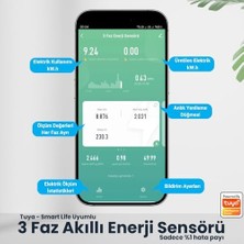 Akıllı Enerji Ölçer - 63A, Smart Life Uyumlu (AES-03Z)