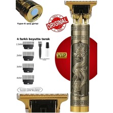 Soi Home Dragon Çelik Kasa Profesyonel Saç Sakal Ense Çizim Tüm Vücut Tüyü Lazer Öncesi Tıraş Makinesi