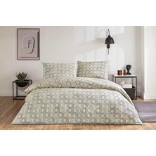 Galen  Standart Pamuk Nevresim Takımı, Gri, Çift Kişilik