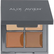 4'lü Krem Kontür Paleti - Cream Contour Palette Vanilia & Beige & Brown & Mocha