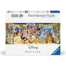 Karakterleri Panoramik Puzzle 1000 Parça
