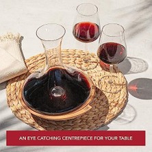 Swirling Carafe | Crystal Glass Wine Decanter