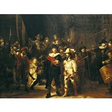 16205 Rembrandt - Gece Devriyesi Puzzle, 1500 Parça, Çok Renkli