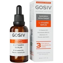 Gosıv, Cilt Tonu Eşitleyici C Vitamini Serum