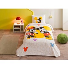 Minnie & Botanic Standart Pamuk Nevresim Takımı, Sarı, Tek Kişilik