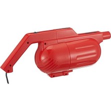P1200 Pratik Elektrikli El Tipi Süpürge 500 Wattage, Kırmızı
