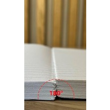 Özel Tasarım Baskılı Kapaklı A5 Çizgili Not Defteri - 180 Derece Açılabilir, Sırtı DIKIŞLI,%100 El Işçiliği, Ofis Için Ideal, Planlayıcı (Potentilla Neumanniana Kapak Tasarımı)