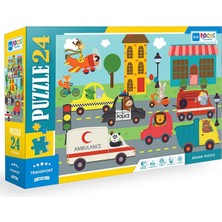 Blue Focus 24 Parça - Transport (Taşıtlar)