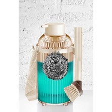 Mutfak Bulaşık Temizlik Seti Havlu Askısı Fırça Sabunluk Bal 3369