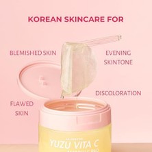 Lalarecipe Yuja, Glutatyon ve Niacinamide Içeren Tonikli Ped Lala Recipe Yuzu Vita C Ampoule Pad