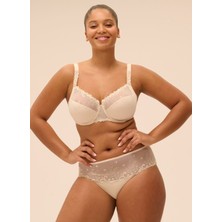 Simone Perele Krem - Bej Balenli Sütyen 12X320 Sımone P