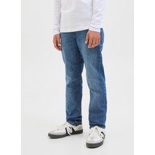 Jack & Jones Normal Bel Mavi Erkek Çocuk Denim Pantolon 12284345