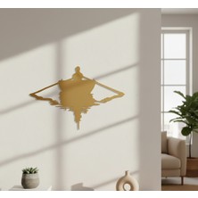 Arussio Yalnız Tekne Çerçevesiz Dekoratif Ahşap Tablo