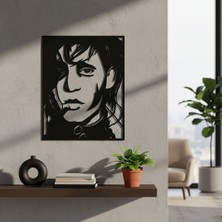 Arussio Edward Scissorhands Çerçevesiz Dekoratif Ahşap Tablo