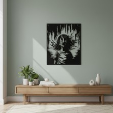 Arussio Savaş Çerçevesiz Dekoratif Ahşap Tablo