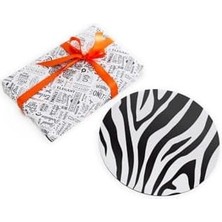 Şık  Desenli Yuvarlak Mouse Pad - Mousepad - Mouse Pad - Fare Altlığı