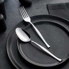 Zarif Sade 12 Kişilik 60 Parça Çatal Kaşık Takımı