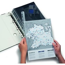 Delıklı Sırtlık Seffaf 30 Sayfa Kapasiteli