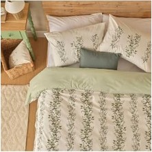 %100 Pamuk  Julia Çift Kişilik Nevresim Seti, Yeşil, 200 x 220