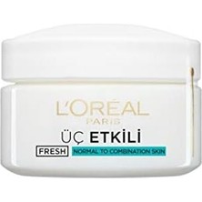 L’oréal Paris Loreal Üç Etkili Fresh Jel Krem 50ML