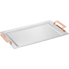 A1785-2 Gala Servis Tepsisi Rosagold