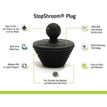 Küvet 2'li Paket Küvet ve Banyo Lavabo Süzgeçleri Için Evrensel Durdurucu, Siyah Fiş 2pk, 2 Adet