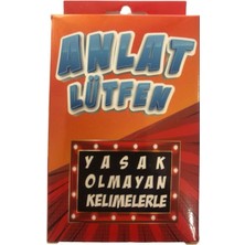 Anlat Lütfen Kart Oyunu Yasak Olmayan Kelimerle Alışverişdevi BAMBMNM584
