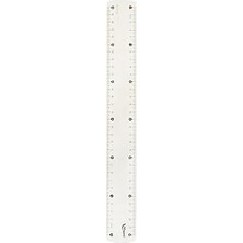 Maped 146109 30 cm Trıple Desimetre Plastik Cetvel