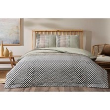 Breeze  Standart Pamuk Nevresim Takımı, Gri, Tek Kişilik