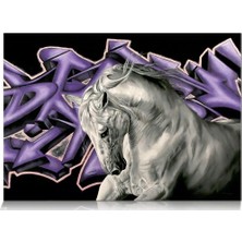 Star Oyun Beyaz At 1000 Parça Puzzle