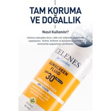Celenes Dry Touch Yüksek Korumalı Yüz ve Dekolte Güneş Kremi, 30 Spf, 50 ml