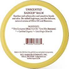 Badger Unscented Hassas Ciltler Için Nemlendirici Balm 56G
