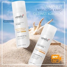 Veela 50 Spf+ Güneş Kremi – Yüksek Koruma & Nemlendirici – Uv Koruma, Mavi Işık Koruması, Geniş Spektrumlu Yeni Nesil Filtreler