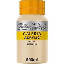 & Newton Galeria Akrilik, Gelbliches Titan, 500ML - Acrylfarbe