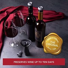 Şarap Pompası Concerto 2 Tıkaçlı, Plastik, Siyah, Standart 9875606