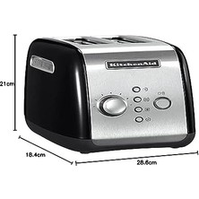 2 Dilim Ekmek Kızartma Makinesi 5KMT221 -Eob