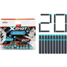 Xshot Excel 20’li Yedek Sünger Dart Paketi - Ekstra Atış Gücü ve Uzun Süreli Eğlence Için Dayanıklı Yedek Dartlar