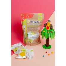 Doğal Oyun Hamuru - 9’lu 9X125 Gram Vakumlu Kartuş Paket - (Ecopack-Refill)