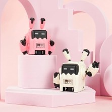 DELTA35 Pembe Figürlü 35W Hızlı Şarj Adaptörü