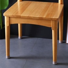 20'li Silikon Masa ve Ayağı Koruyucu – Kaydırmaz, Çizilmez, Yıkanabilir Mobilya Çorabı, Gri