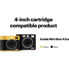 Mini4, Minishot3 Era 120 Fotoğraf 4"x4" Kartuş