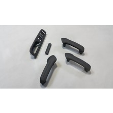 MAP Autoteile Volkswagen Golf 4 Iç Kapı Çekme Kolu 4 Kapı Takım Siyah