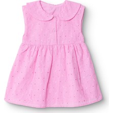 Hellobaby Hellobaby, Kız, Elbise, Düğmeli, Vintage Girl, Bebe Yaka, Kısa, Kısa Kol